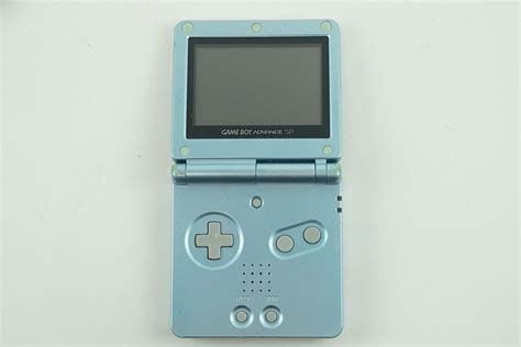 Nintendo Gameboy Advance Sp Pearl Blue Console Ac Gba Japan Used Ebay