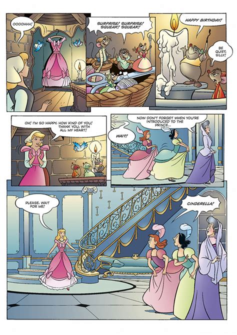 Disney Cinderella The Story Of The Movie In Comics Hc Profile