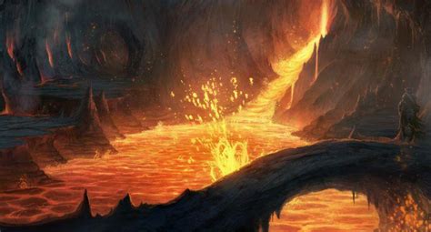 Pin By Loky On Demon Fantasy Landscape Fantasy Landscapes Cave