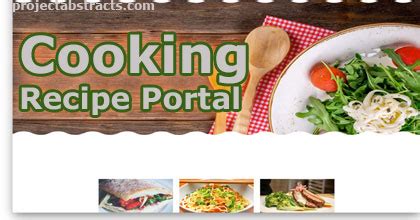 Easily plan projects and collaborate from virtually anywhere with the right tools for project managers, project teams, and decision makers. Cooking Recipe Portal in ASP.NET 2.0 C# (Computer Project ...