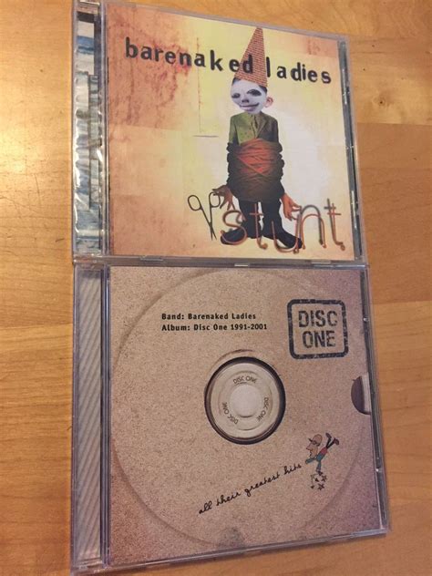 Barenaked Ladies Stunt Cd Brand New And Sealed Bonus Cd All Their Greatest Hits Cds