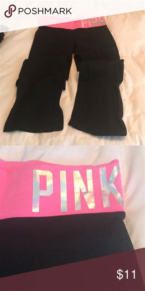 Victoria Secret Pink Flared Yoga Pant Victoria Secret Pink Pink Victoria Secret Pants Yoga Pants