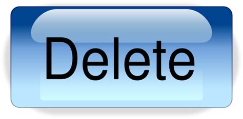 Delete Button Png Transparent Images Png All