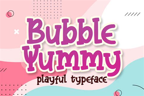 Bubble Yummy Windows Font Free For Personal