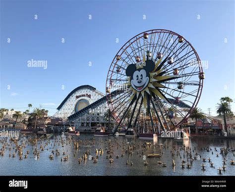 Anaheim Ca October 16 2017 California Adventure Ferris Wheel At
