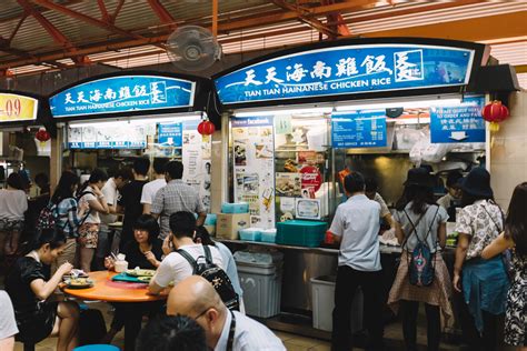 Behind The Food Carts — Hawker Stalls · Singapore