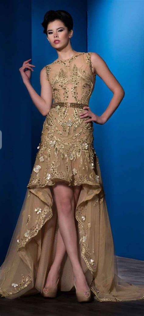 prom dresses formal dresses high low dress gold fashion dresses for formal moda formal