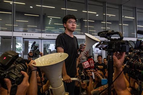 joshua wong leader of hong kong protests in 2014 is freed from prison the new york times