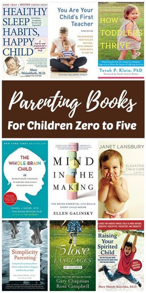 Parenting Books For Children Zero To Five Whether You Are New To