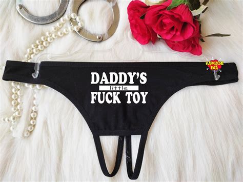 Daddys Fuck Toy Hotwife Clothing Daddy Bdsm Crotchess Etsy