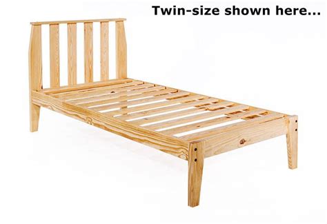 simple twin bed frame blueprints twin mission platform