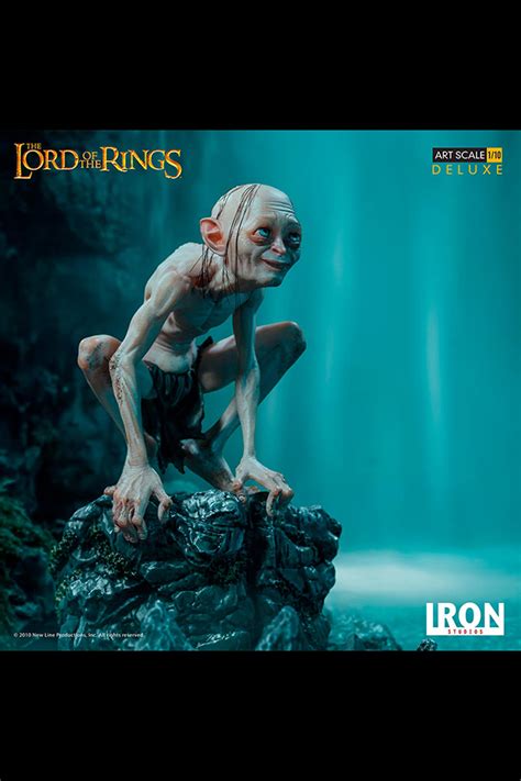 Lord Of The Rings Deluxe Art Scale Statue 110 Gollum Hypertoys