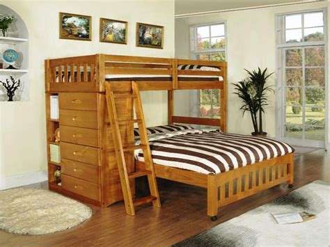 Choosing The Functional Twin Over Full Bunk Bed With Stairs — Stair