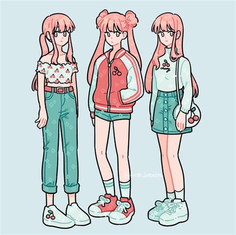 Aesthetic Clothes Drawing Anime Drawing Clothes Outfits Aesthetic