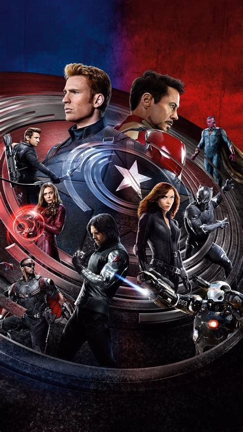 Fondos De Pantalla De Cine Para El Móvil Capitán América Civil War Peliculas Marvel Y
