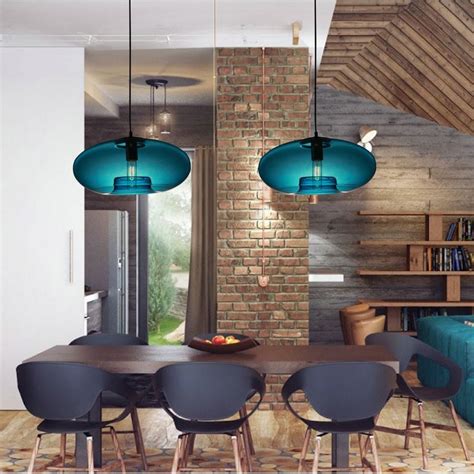 In Stockceiling Lights Modern Contemporary Blue Glass Ceiling Lights