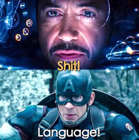 Top 10 Hilariously Funny Captain America Language Memes
