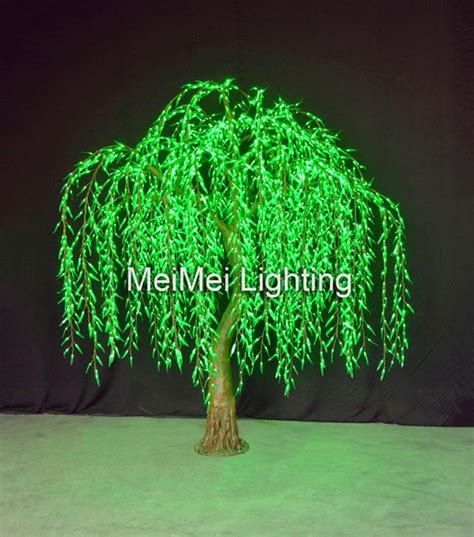 Wedding Willow Led Tree 28m Green Color 24v