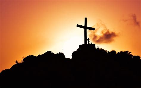 Cross At Sunset 4k Wallpapers Hd Wallpapers Id 21136