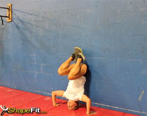 Kipping Handstand Push Ups Crossfit Exercise Guide