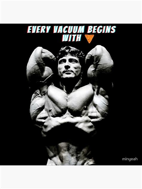 Frank Zane Golden Era Bodybuilding Vacuum Meme Poster For Sale By