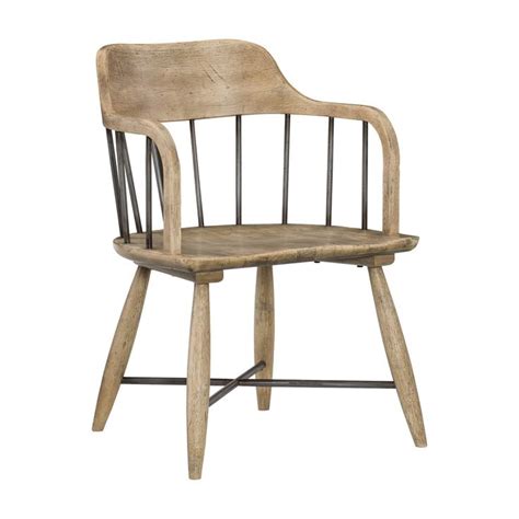 Hooker Furniture Urban Elevation Windsor Low Back Dining Arm Chair
