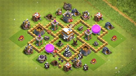 Clash Of Clans Th5 Base Layout - NEW BEST TH5 Base 2019 with REPLAYS