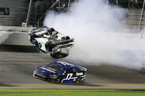 Dramatic Photos Of Daytona 500 Show Horrific Crash On Final Lap
