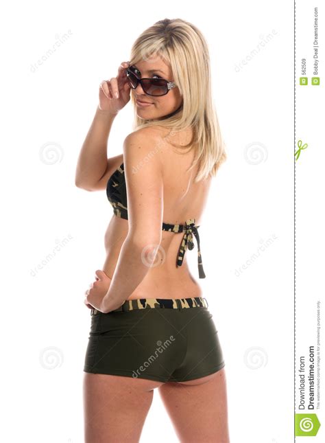 Blonde Sunglasses Stock Image Image Of People Mischief