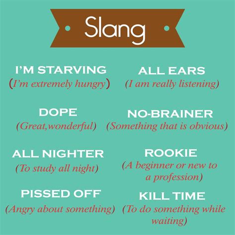 Learn English Slangs These Are A Few Slangs That Will Help You With