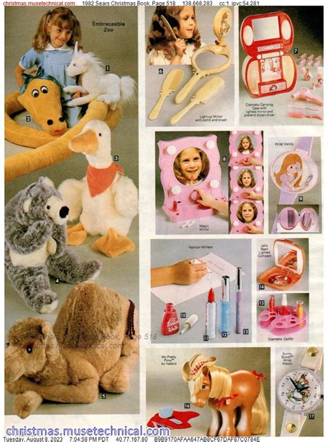 1982 Sears Christmas Book Page 518 Catalogs And Wishbooks