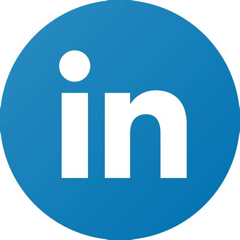 Linkedin Icon Logo Png Transparent Openvisual Fx