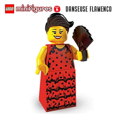 Minifigure Lego® Series 6 Flamenco Dancer Super Briques