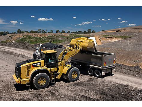 These are incredibly strong machines that can easily move loose materials like soil and snow, which makes them ideal for roadwork, excavation and land preparation projects. Cat | 980M Wheel Loader | Front Loader | Tier 4 | Caterpillar