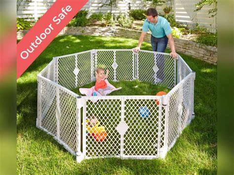 Toddleroo By North States Superyard Classic 8 Panel Baby Play Yard