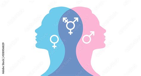 World Sexual Health Day Man Woman Third Gender And Sex Concept Concept Of Gender Health And