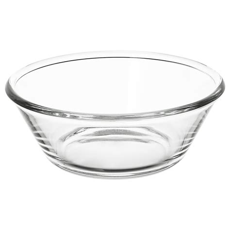 Vardagen Clear Glass Serving Bowl Ikea