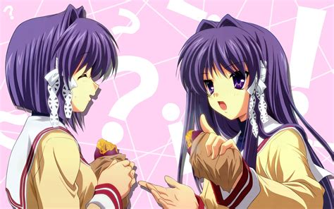 kyou fujibayashi anime girls anime fujibayashi ryou girls fujibayashi kyou 1080p clannad