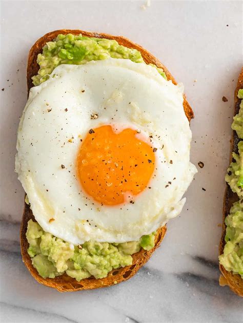 Avocado Toast With Egg Less Meat More Veg