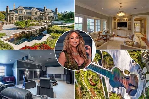 Mariah Careys Enormous 6 Bed Palace With Pool Where Shes Spent