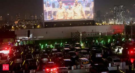 Jio Launched Indias First Open Air Rooftop Drive In Theatre Business