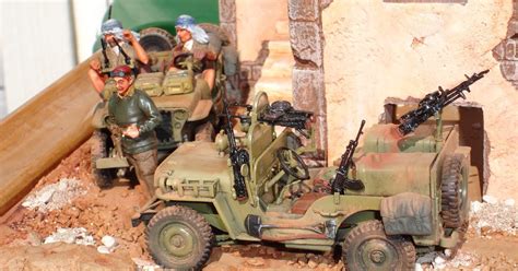 All About Models And Figures Lrdg Jeeps Diorama