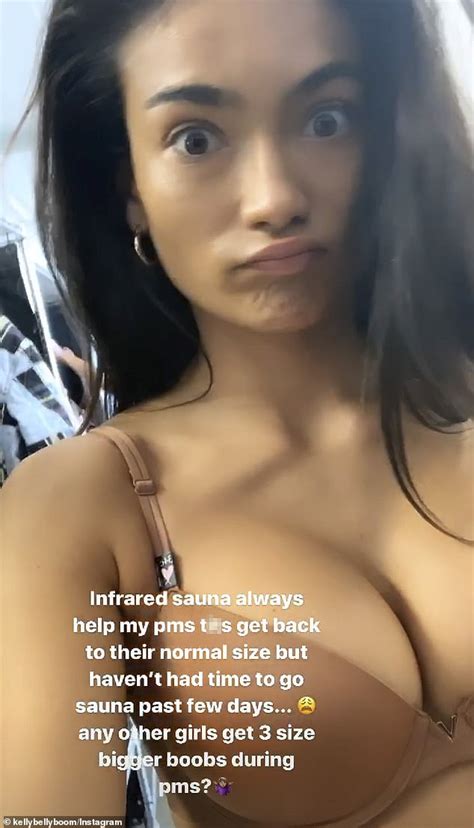 Kelly Gale Reveals Going To The Sauna Helps Her Massive T Shrink