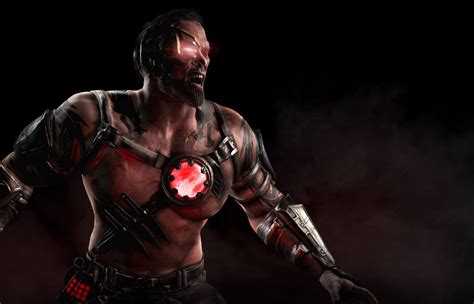 Kano The Black Dragon Member From The Mortal Kombat Series Game Art Hq