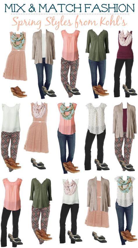 Mix And Match Spring Fashion From Kohls Rock And Drool