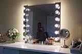 Makeup Mirror With Lights Diy