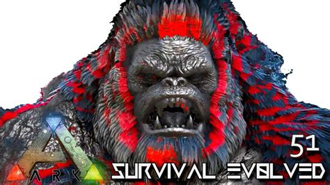 Ark Survival Evolved Chaos Guardian And Chaos Megapithecus Primal Fear Iso Crystal Isles