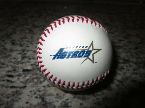 houston astros 1997 mlb opening day fotoball baseball new ebay