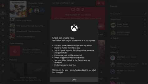 Xbox App Receives Major Update On Windows 10 Adds Dedicated Section