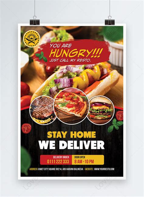 Delivery Flyer Template